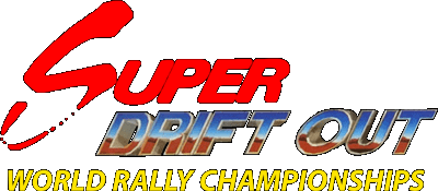 Super Drift Out logo for Super Famicom